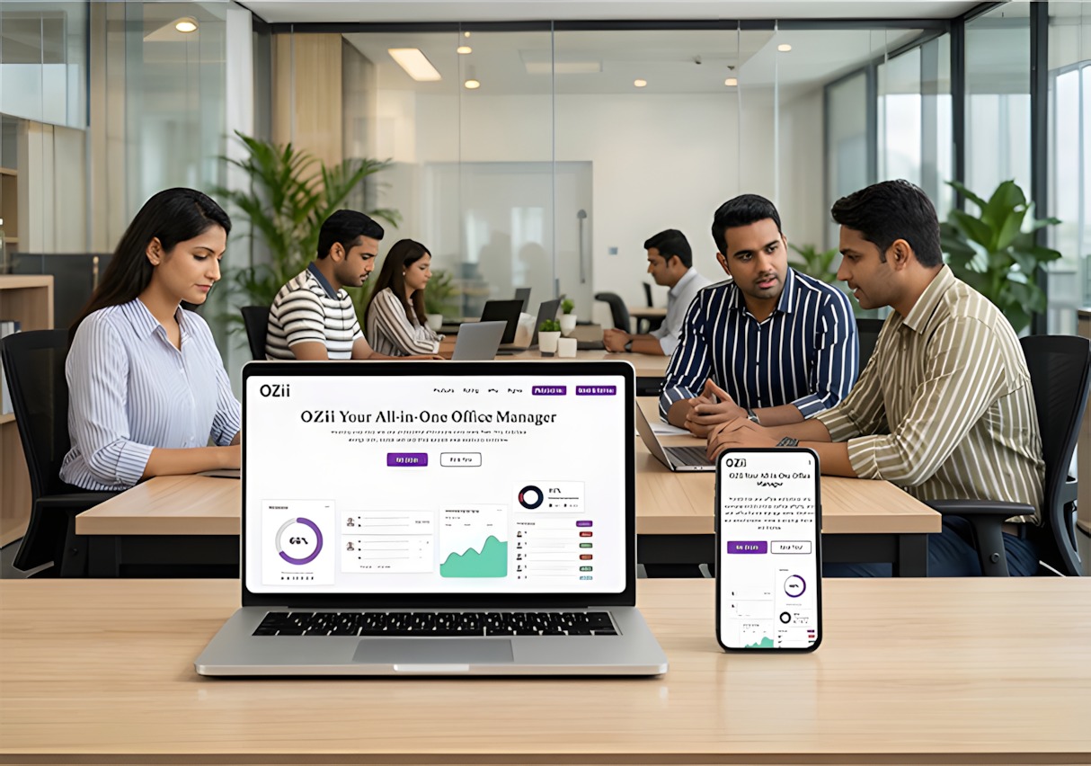 HR software dashboard for Jaipur businesses