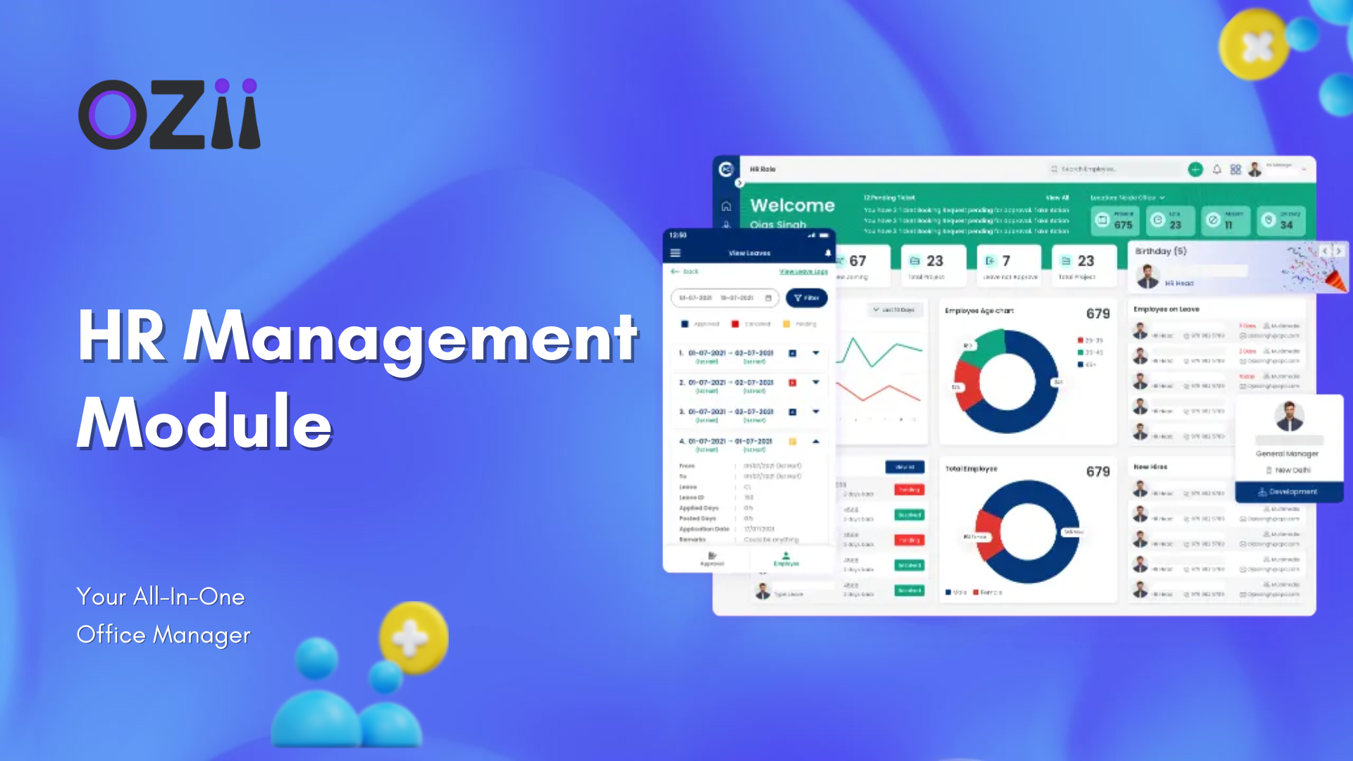 OZii’s HR Management Module: Streamline Workforce Operations with Smart HR Solutions