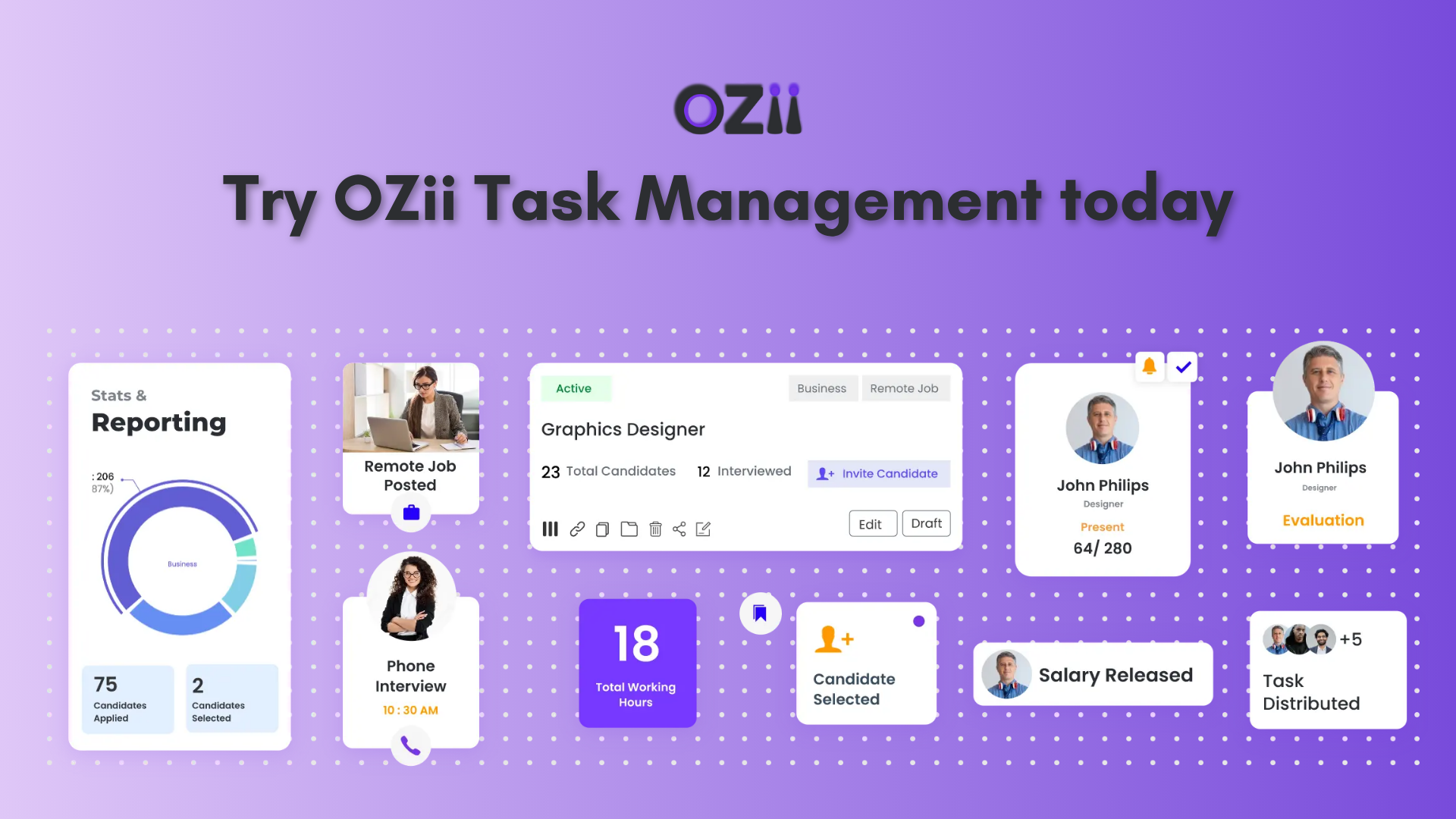 OZii’s Task Management Module: Streamline Your Projects and Supercharge Productivity